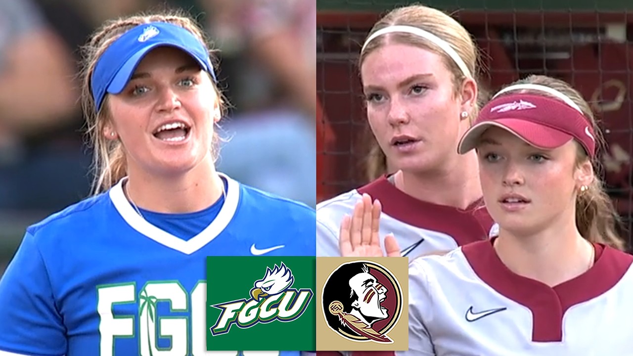 Florida Gulf Coast vs #10 Florida State Women's College Softball Highlights Full Game 2026