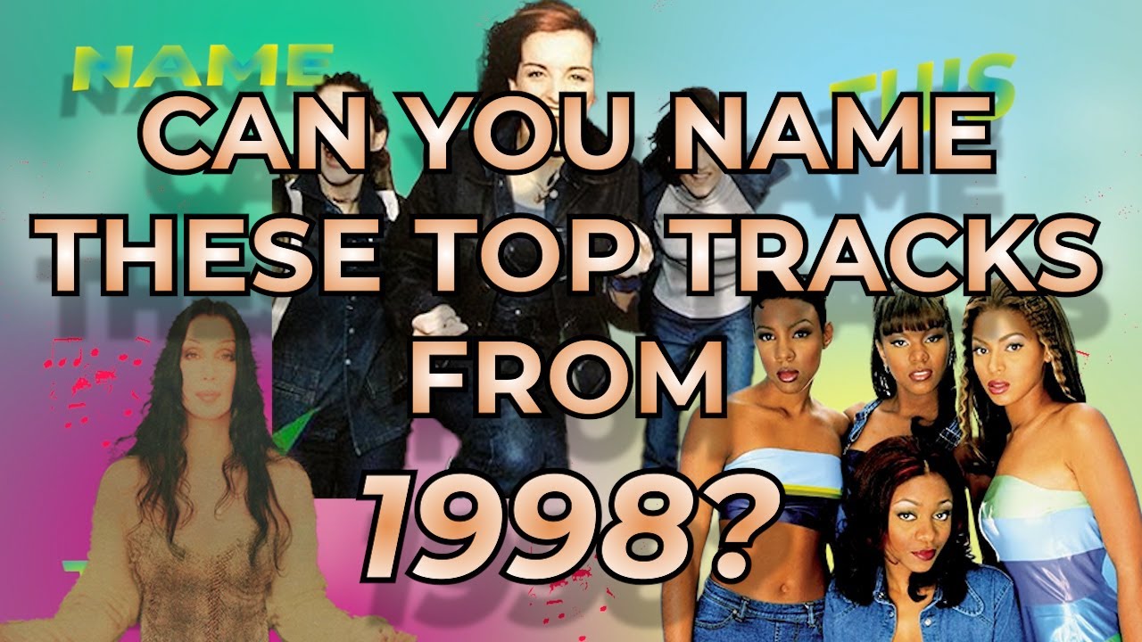 Name These Top Tracks from 1998 Music Quiz | Guess the Song Title, & Artist if you can!