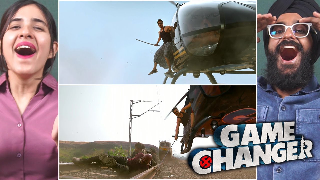 Game Changer Intro Train Fight Scene Reaction | Ram Charan | Shankar | Parbrahm Singh