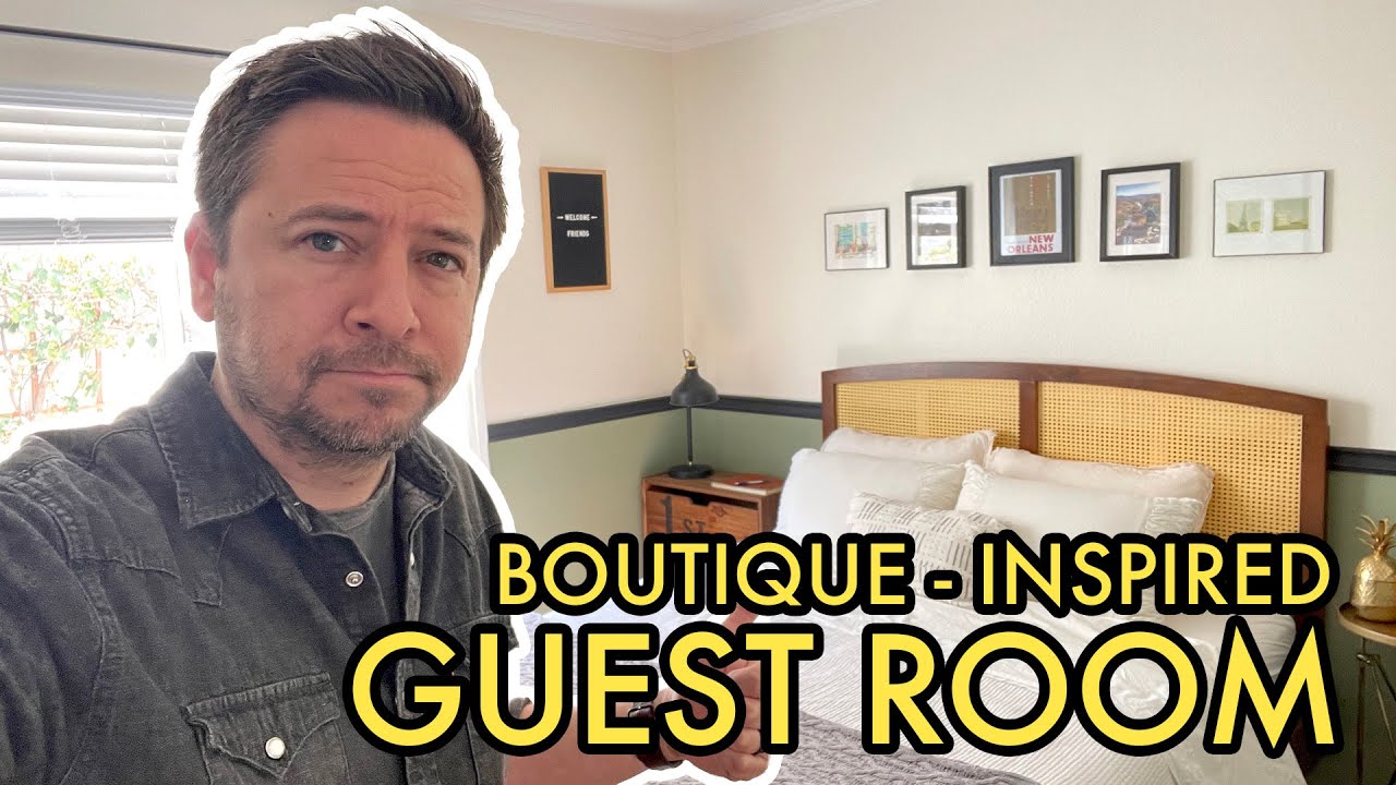 DIY: Boutique hotel-inspired Guest Room
