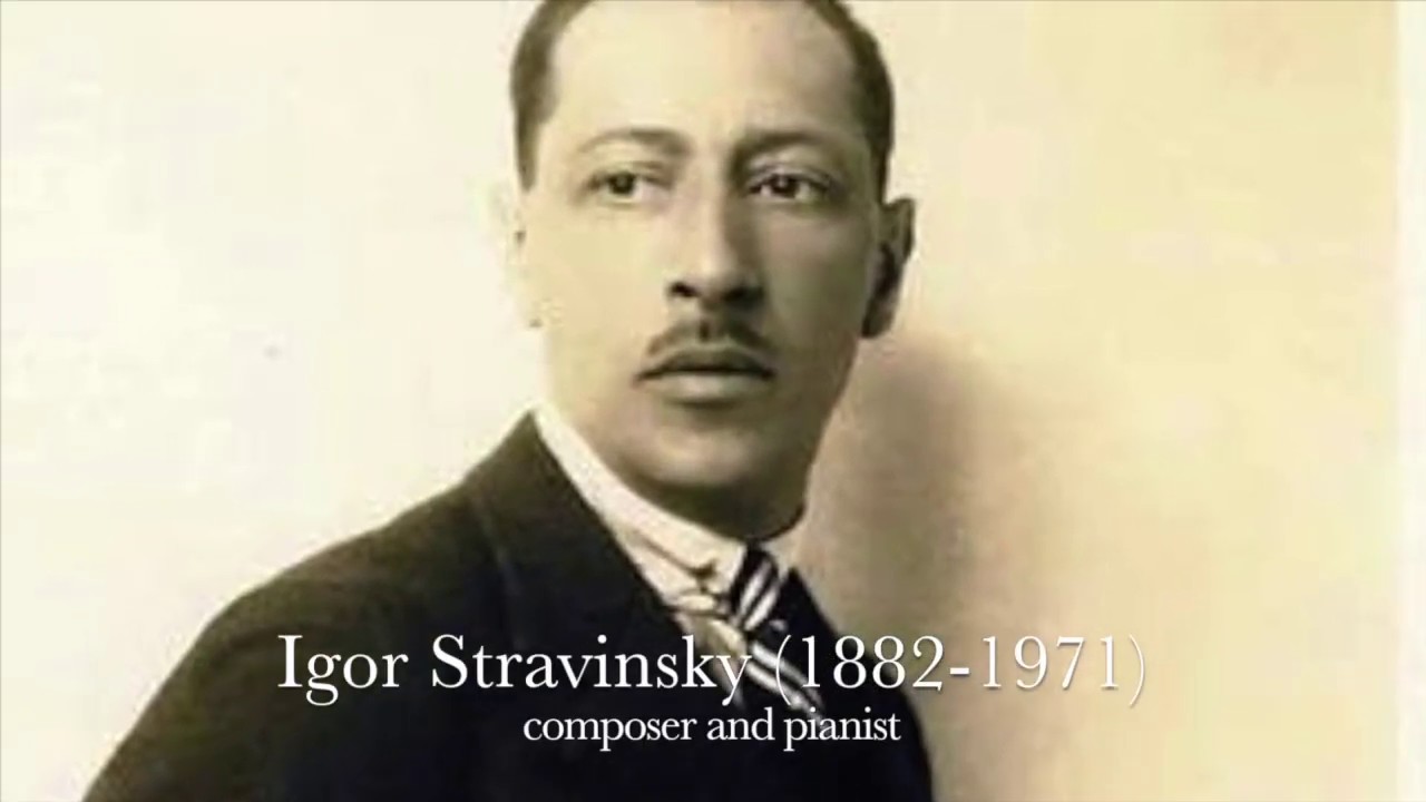 Stravinsky plays Stravinsky 1919 Piano-Rag-Music