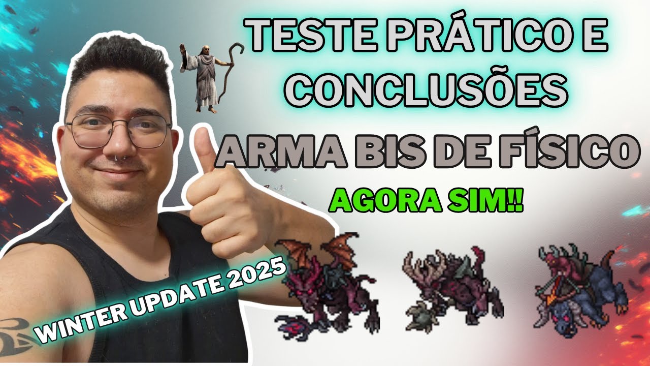 ARMA BIS DE FÍSICO - MONK - TESTE PRÁTICO E CONCLUSÕES TEST SERVER 2025
