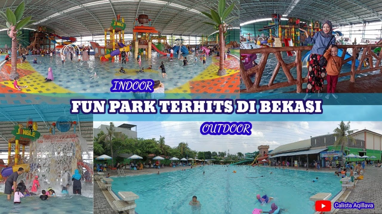 BEKASI KOLAM RENANG INDOOR & OUTDOOR | LOKASI ,HTM DAN FASILITAS LENGKAP | FUNPARK THB TERHITZ 😍😍