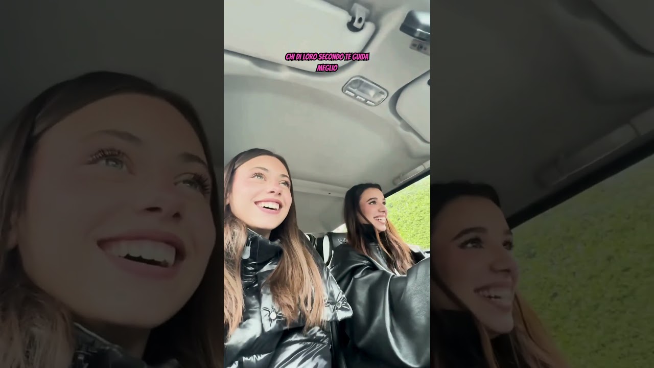 SARA ESPOSITO GUIDA LA MACCHINA DI LISA LUCHETTA 1/2 #tiktok #coppia #perte #webboh #divertente