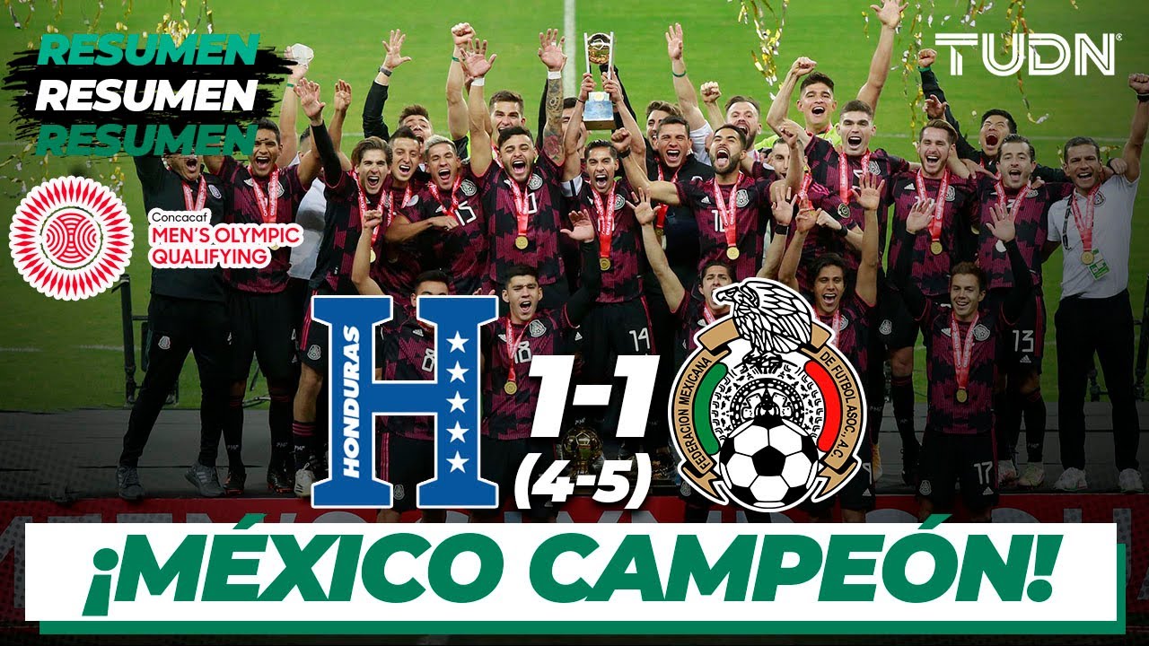 Resumen y goles | Honduras 1(4)-(5)1 México | Final - Preolímpico 2021 | TUDN