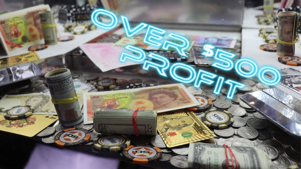 I Won OVER $500 PROFIT Playing this Coin Pusher! | Joshua Bartley