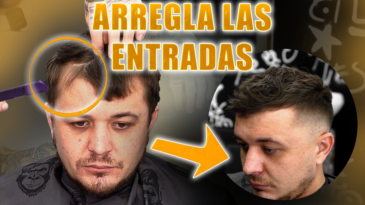 Corte con entradas! Soluciona tu problema con entradas! Como tapar las entradas? GORI BARBER