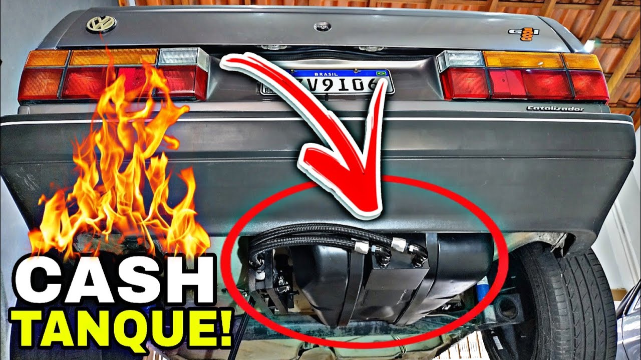 TRATO NO CASH TANQUE DO GOL KIT TURBO PADARIA | GOL QUADRADO 1000 KIT PADARIA | do lixo ao luxo