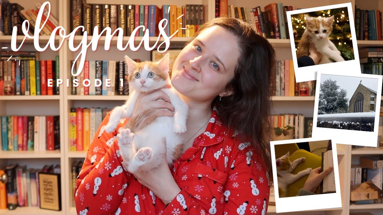 festive tea, kittens & little women // VLOGMAS 2023