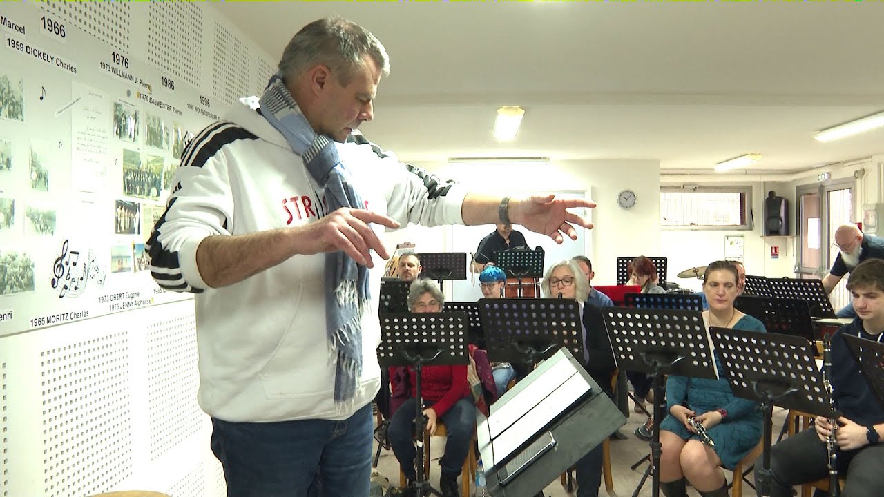 L'harmonie de Kintzheim en répétition !