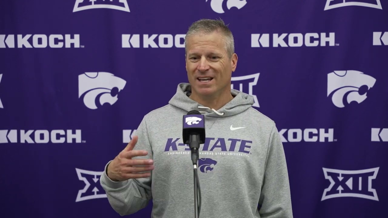 Kansas State LB coach Nick Toth press conference | March 2