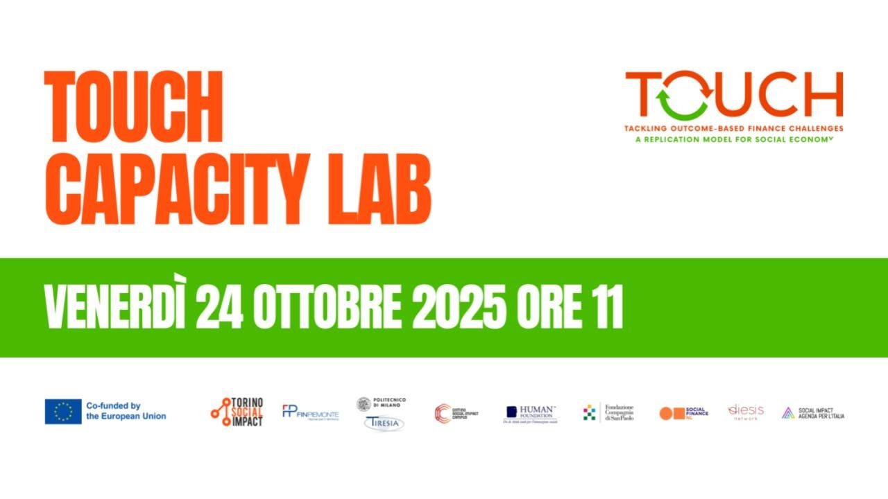 TOUCH CAPACITY LAB | Webinar 24 ottobre 2025