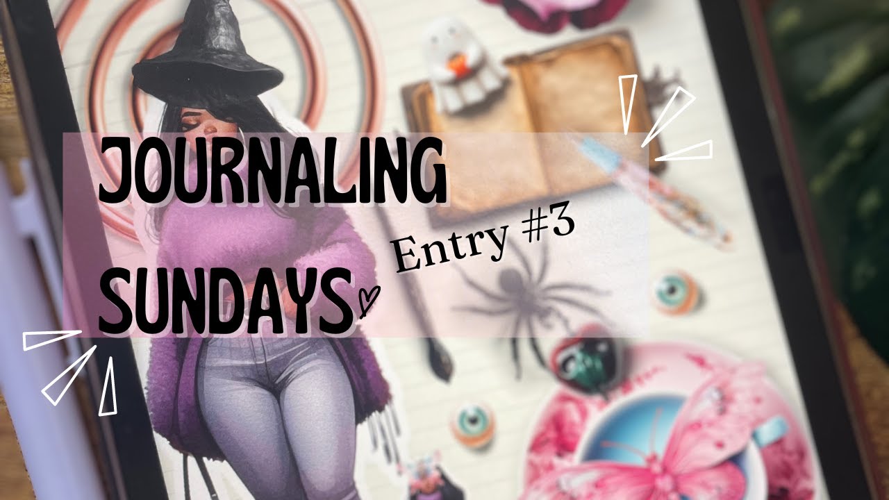 Sunday Reflections [3] | lets get Witchy with My Halloween Journal Entry ✨🔮