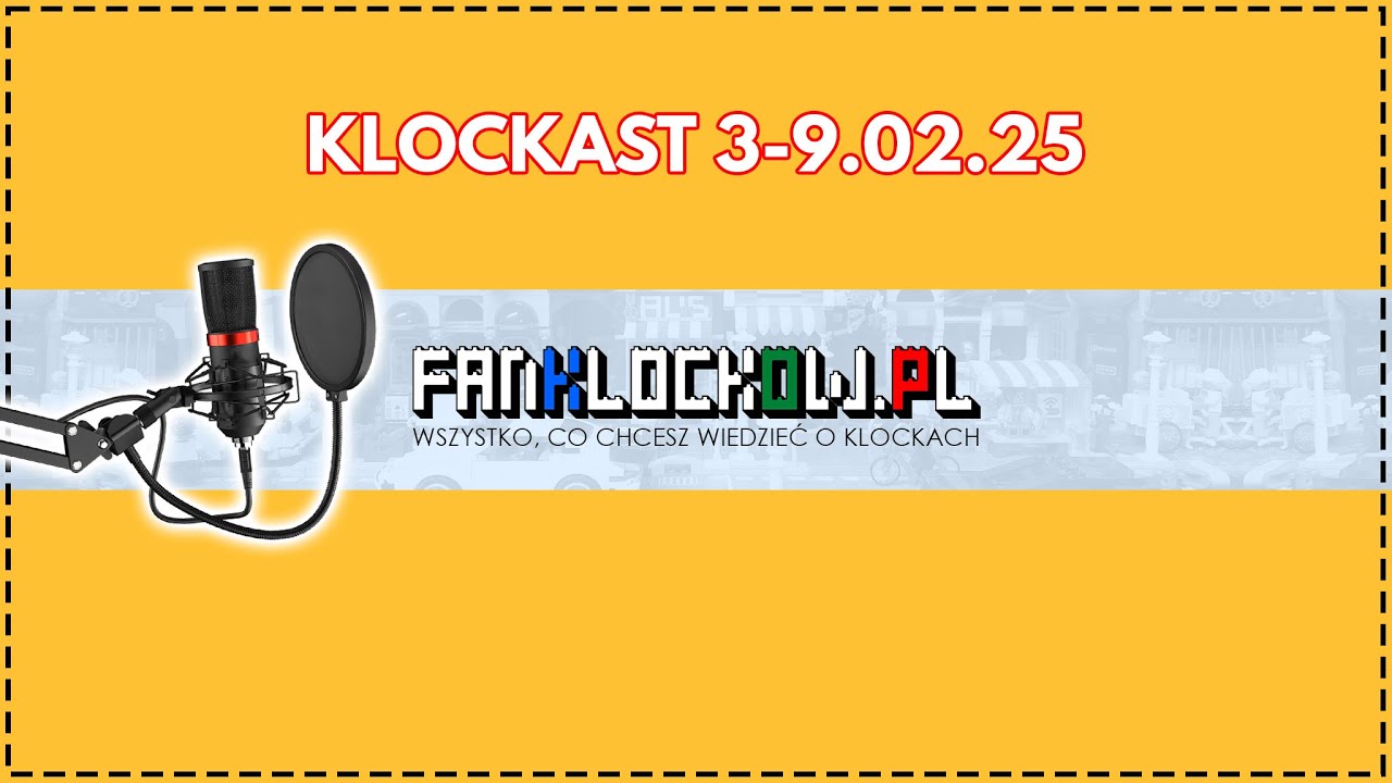 KLOCkast 3-9.02.2025: Podwójne Punkty i BrickLink!