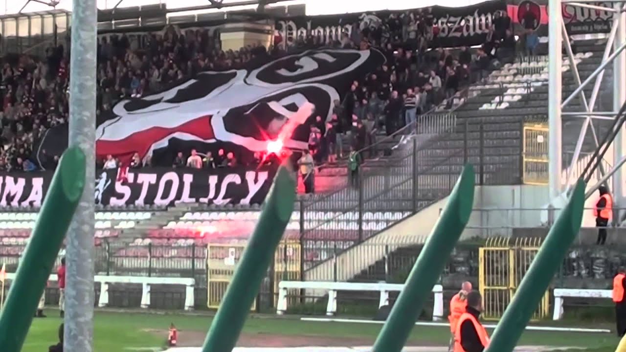 Polonia Warszawa- ŁKS Łódź (kibicowsko - 03.05.2015)