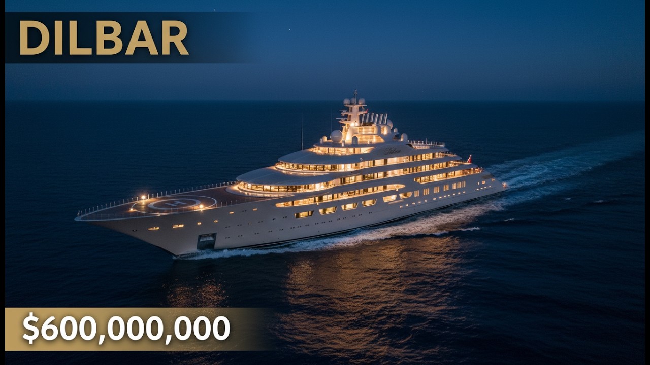 Inside Dilber:The 600 Million Floating Palace By Lurssen Yachts