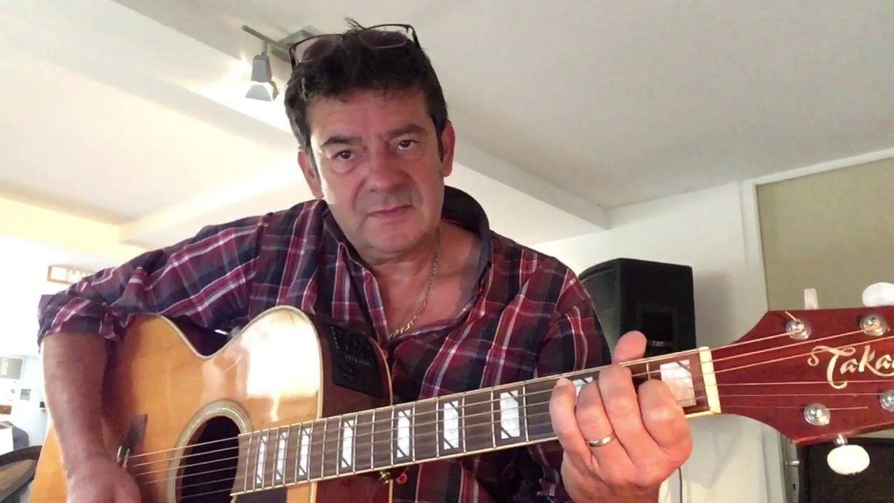 Tuto Marie - Johnny Hallyday - Guitare acoustique - Version sans l’intro
