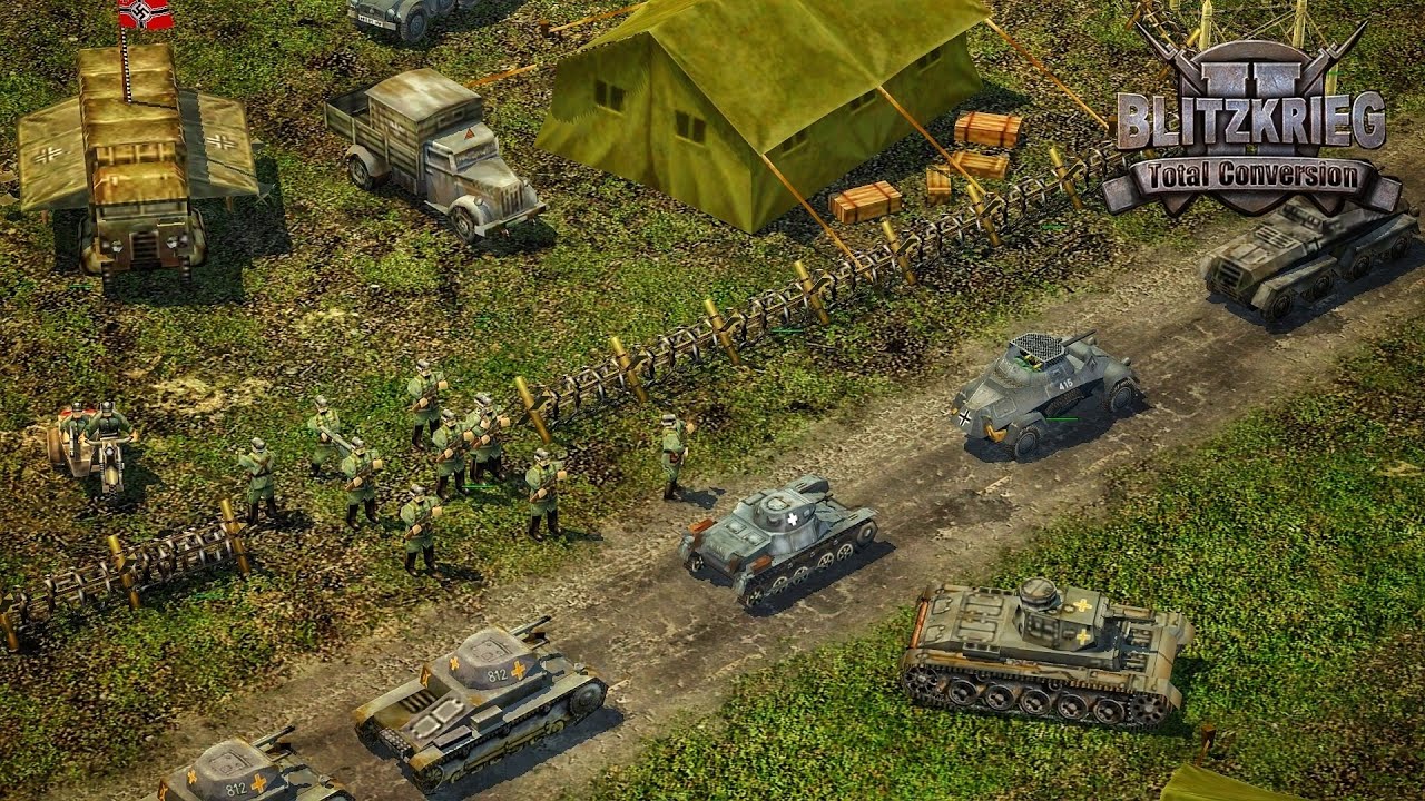 A True Classic WW2 RTS! BLITZKRIEG II - Total Conversion Mod