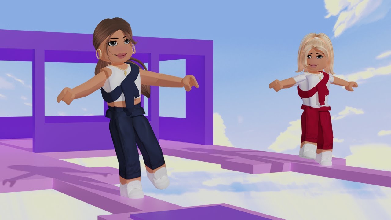 SISTER OBBY | 2 Player Obby