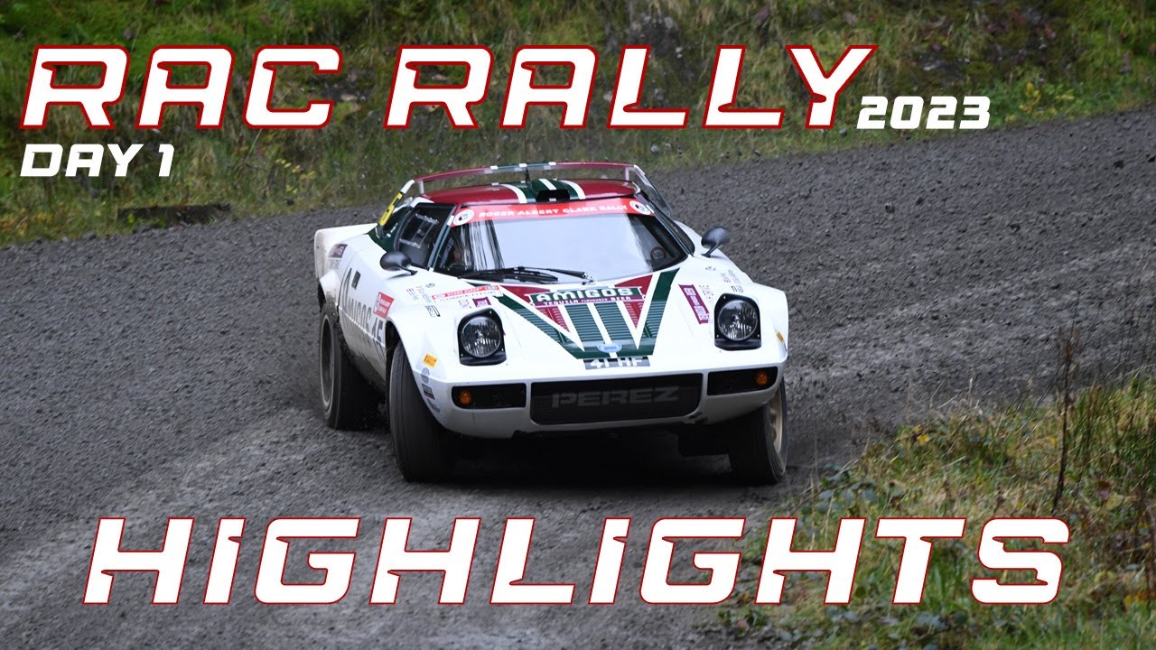 RAC Rally Day 1 Highlights Ft: Lancia Stratos & lots of moments (Thursday)