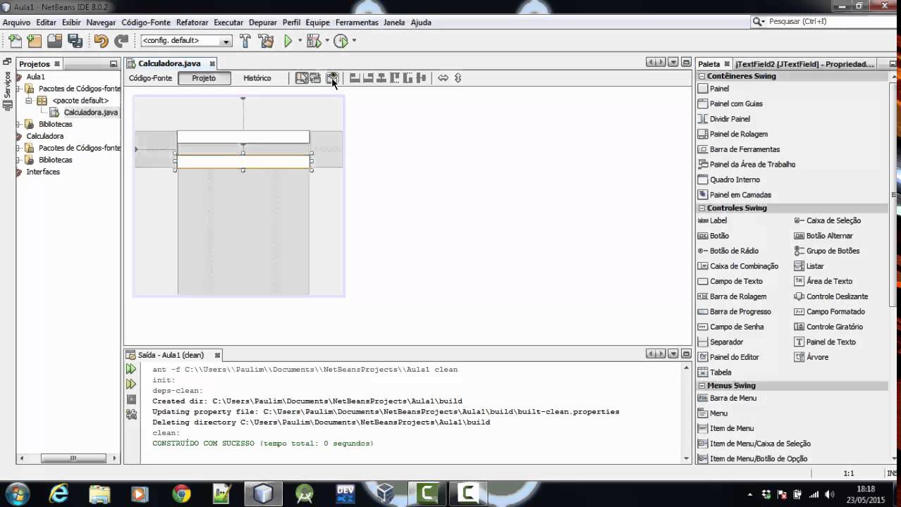 Criando uma calculadora simples em JAVA
