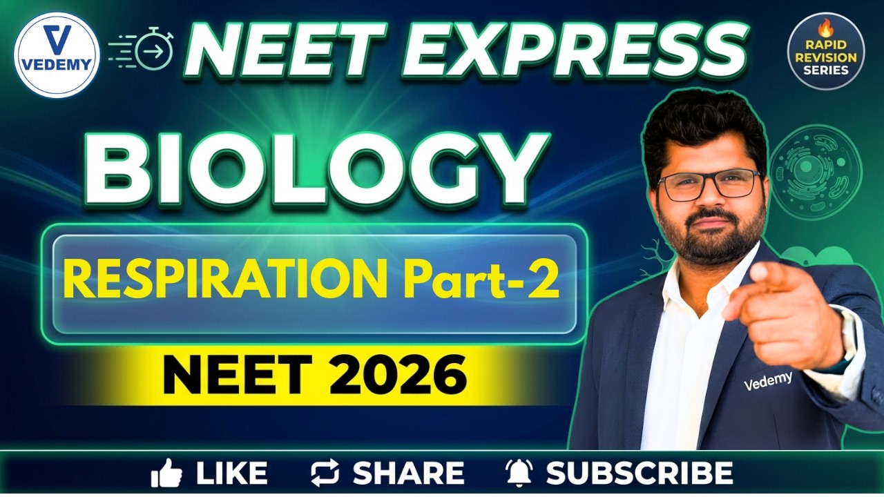 NEET 2026 Express  | RESPIRATION Part-2 | Rapid Revision Biology | Dr. Sanjay Sir |