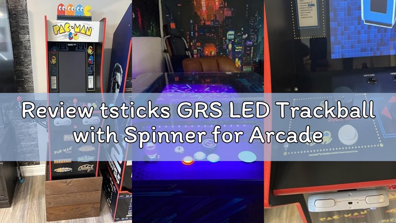 Review tsticks GRS LED Trackball with Spinner for Arcade