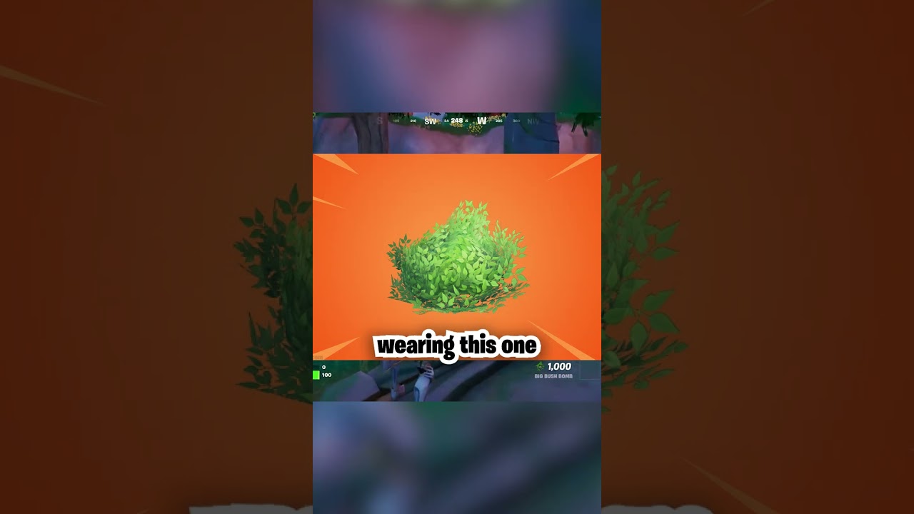 Большая кустовая бомба в Fortnite &mdash; всё, что вам нужно знать! #шорты #fortnite #fortnitebush