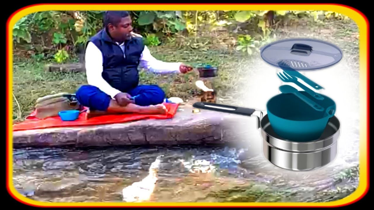 QUECHUA MH 100 ONE PERSON COOK SET | CAMP COOK SET | SOLO CAMPING