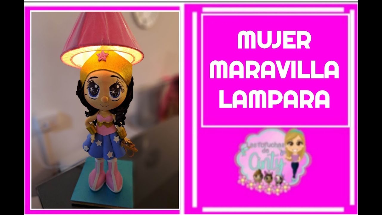 clase 493 mujer maravilla lampara
