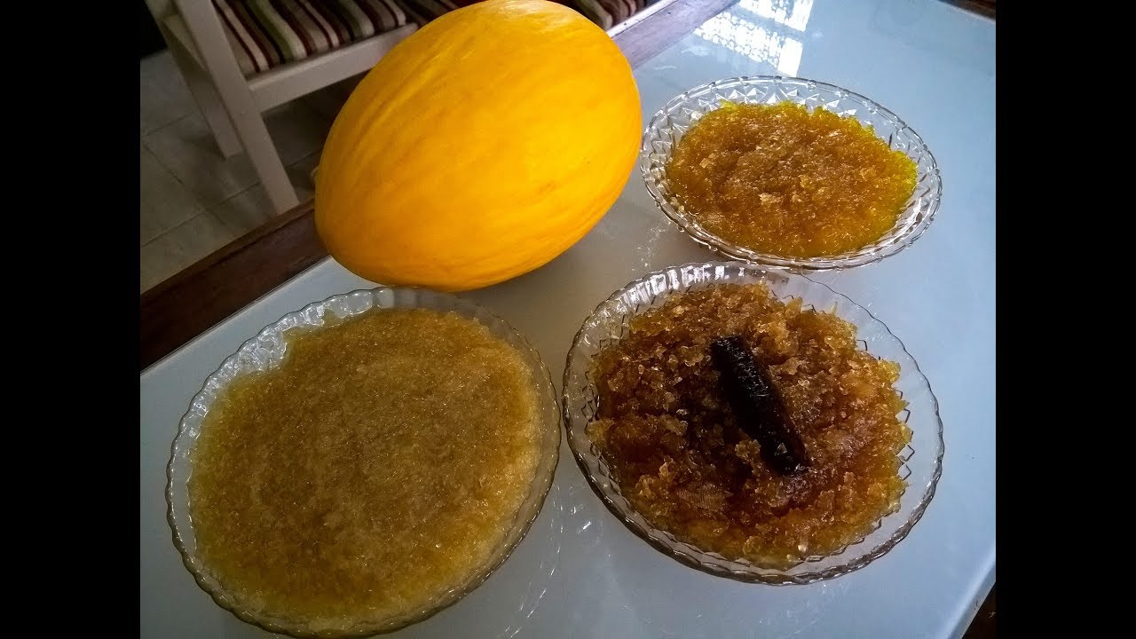 Doce de Casca de Melão – Três Sabores Diferentes e Deliciosos! 🍊🍏🥥