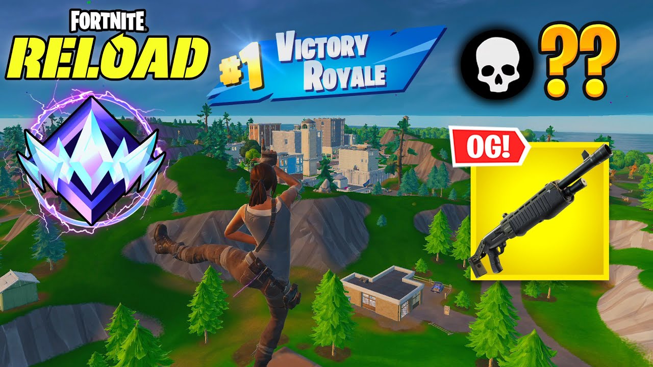 Fortnite Reload | High Kill Solo Ranked Win Full Gameplay (Keyboard & Mouse)