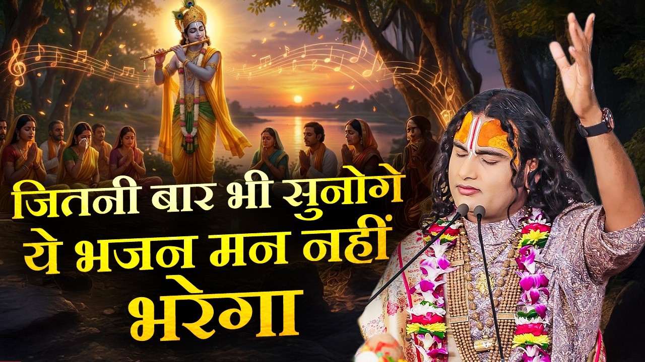 जितनी बार भी सुनोगे ये भजन मन नहीं भरेगा | ऐसे चुप ना रहा कीजिए | अनिरुद्धाचार्य जी महाराज