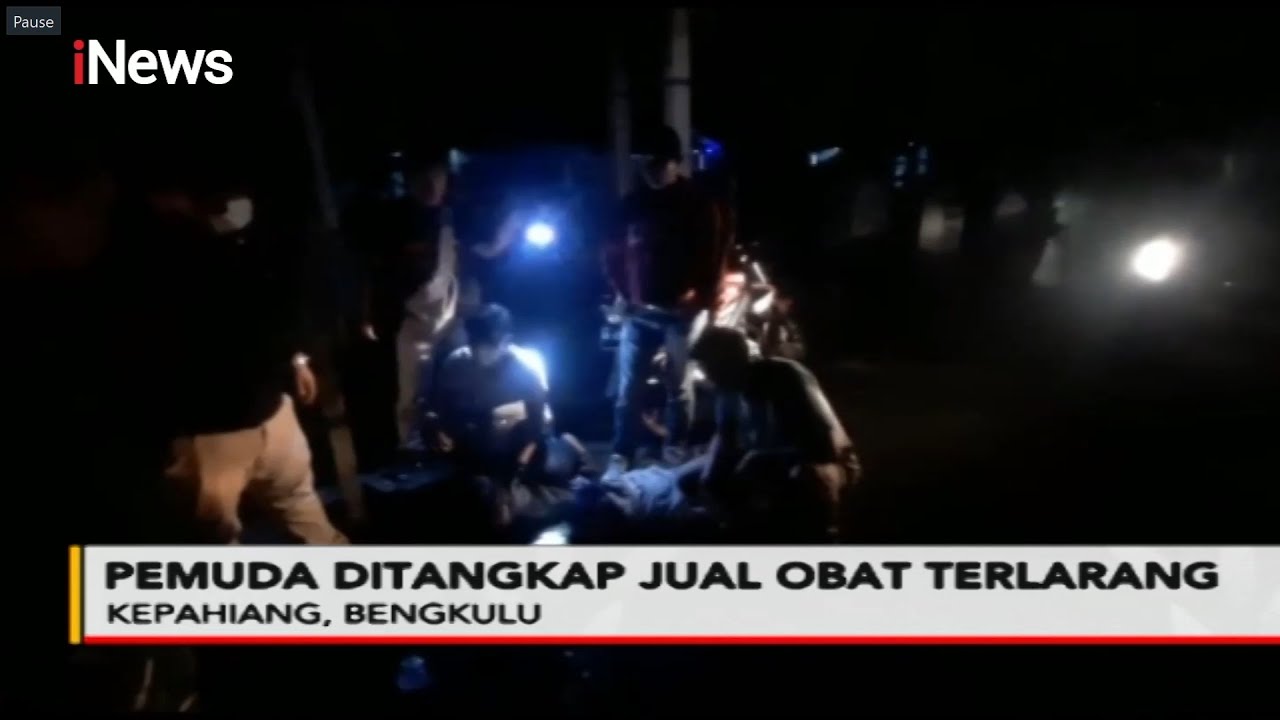 Polisi Tangkap Pengedar Narkoba Pengedar Pil Anjing Gila di Kepahiyang, Bengkulu - Police Line 01/01