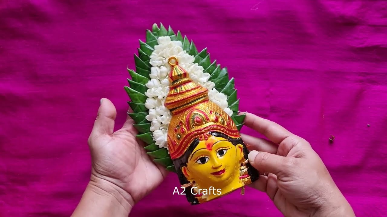Quick and Easy Betel Leaf Decoration Idea for Varamahalakshmi Festival 2023|| Prabhavali/Backdrop