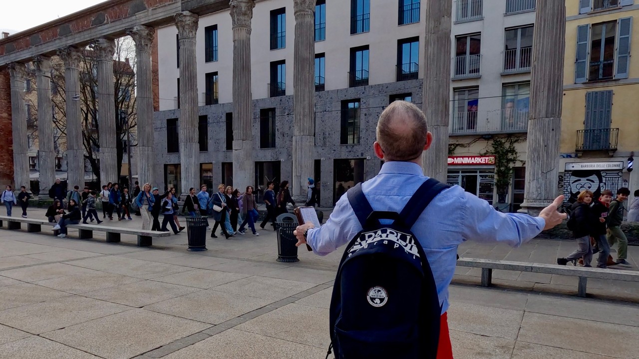 MILANO: Un GRIDO Nel DESERTO! 📣  (Colonne di San Lorenzo)