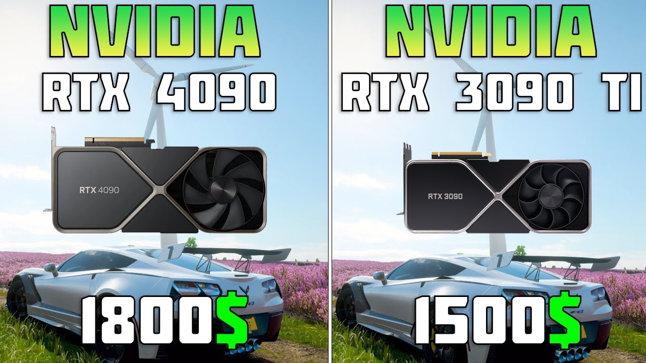 RTX 4090 vs RTX 3090 Ti - 11 Games Test