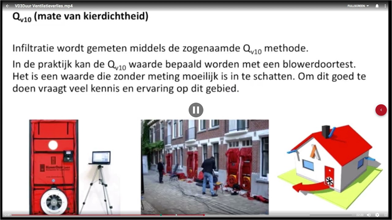 warmtebalans video 4 - ventilatieverliezen