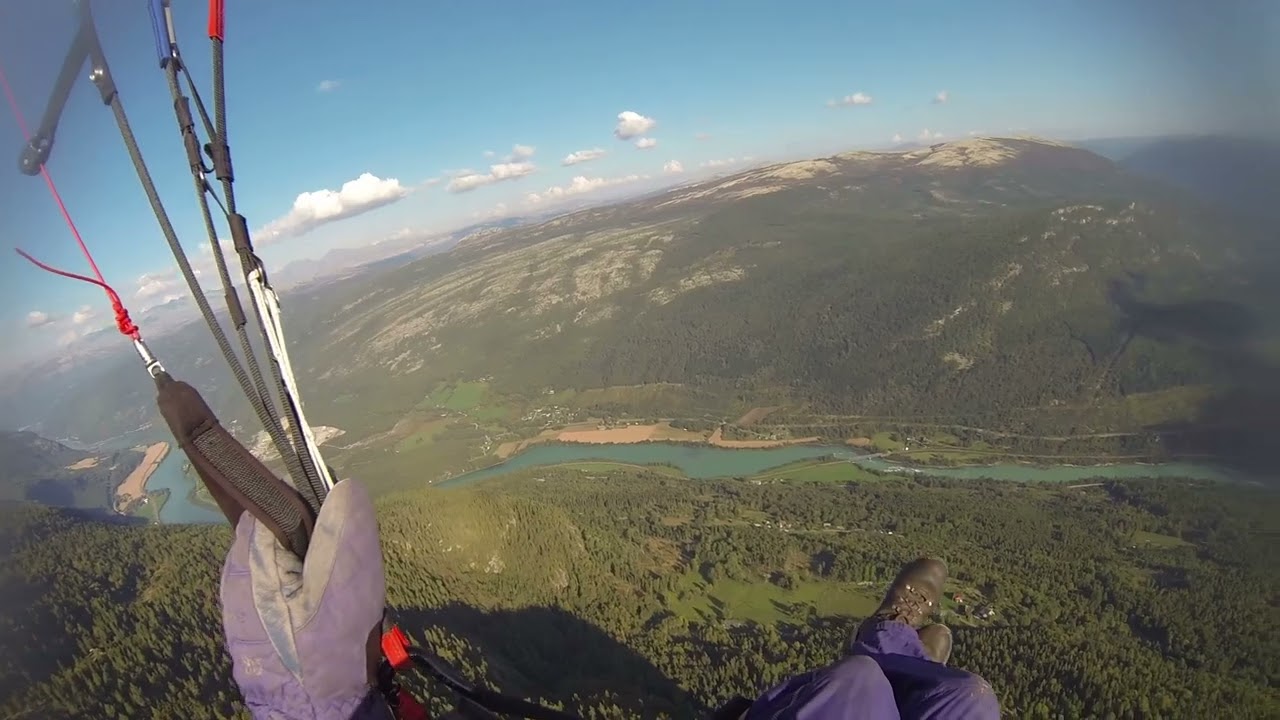Paragliding Heidal Norway September 2024 II