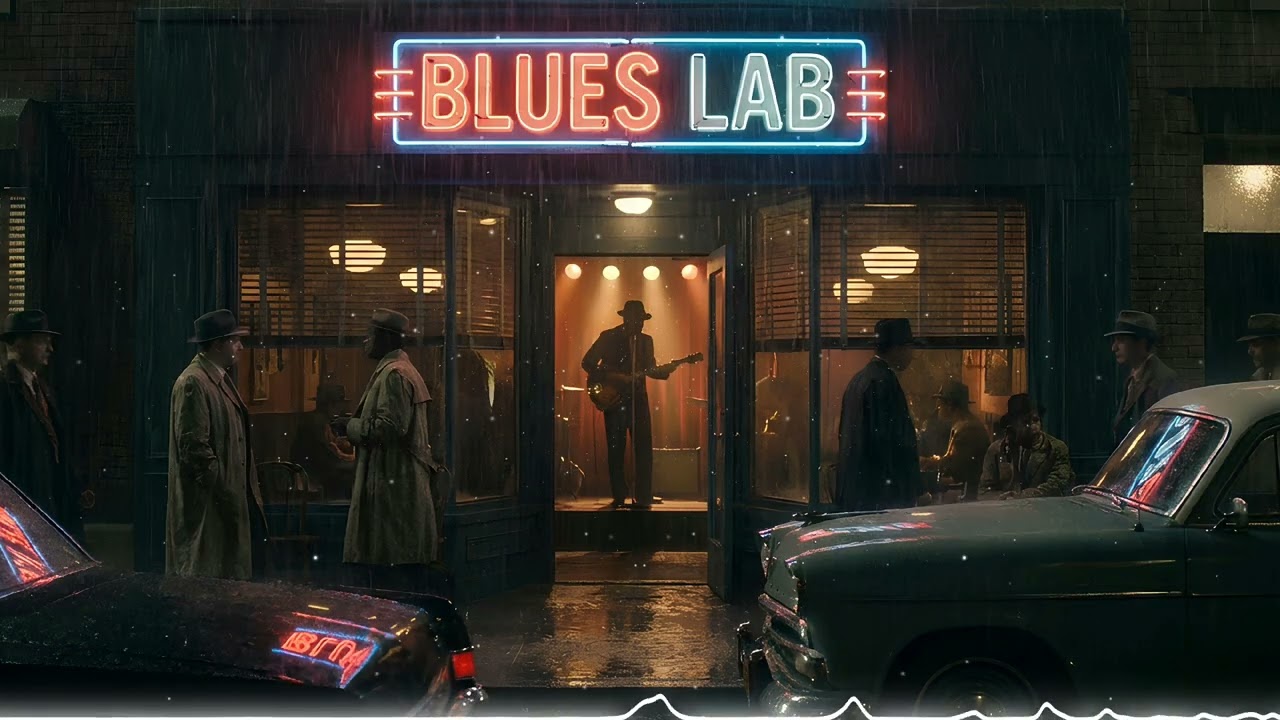 Midnight Thunder Blues - Aggressive Electric Stratocaster Session | BLUES LAB