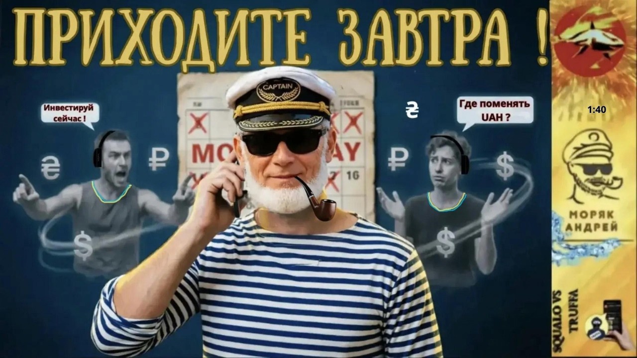 Sailor Andrey sent a scammer away on his day off and confused a second one in a crypto debate.