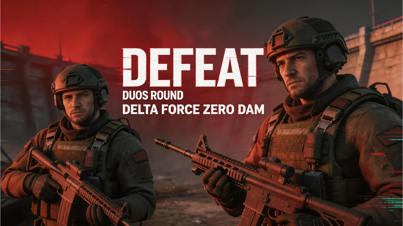 delta force zero dam duos defeat!!