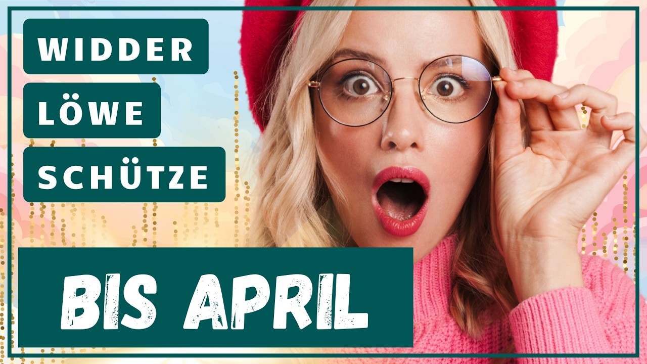 Der Preis ist heiss! 🔥 Tarot bis April 🔮 Widder Löwe Schütze ✨