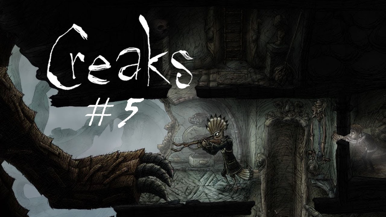 Creaks #5 Is he a monster hunter? (Scene 29-34)(All Paintings)