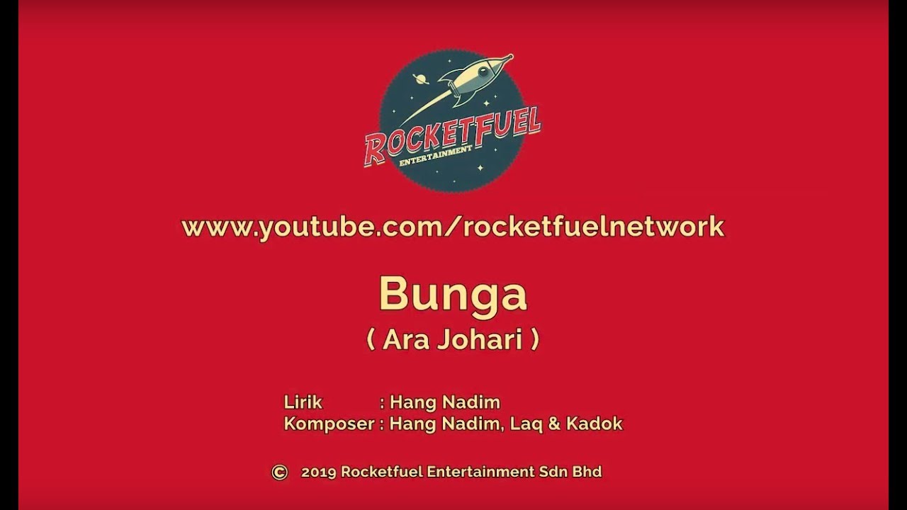Ara Johari - Bunga [Karaoke Version]