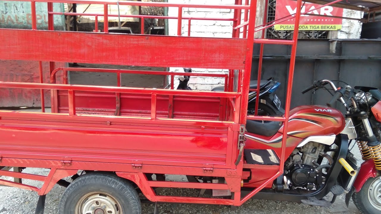 Pusat Roda 3 bekas Viar Karya || DIJUAL Motor Roda 3 Viar Karya Long