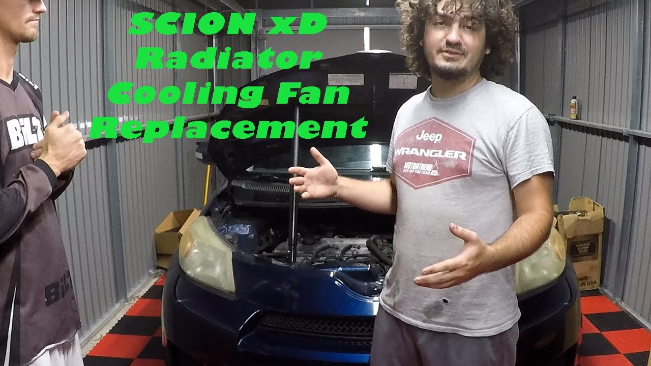 HOW TO: Scion xD Radiator Cooling Fan Replacement