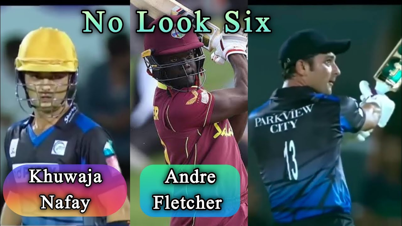 Khuwaja Nafay | No Look Six Like Fletcher | Hitting Huge Sixes