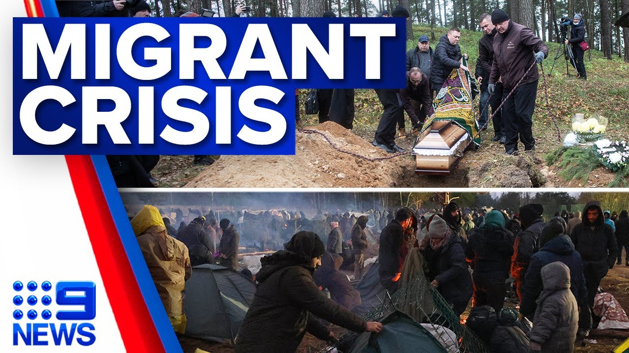 Young boy dies in forest in Poland in Belarus migrant crisis | 9 News Australia