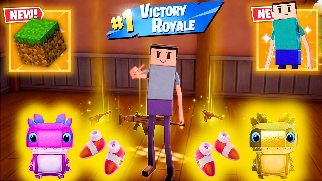STEVE vs NEW MYTHIC'S CHALLENGE (NEW!! Fortnite Chapter 7 Season 4)